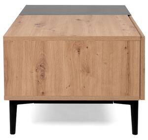 Konferenční stolek LAKKA 55A dub artisan/černá