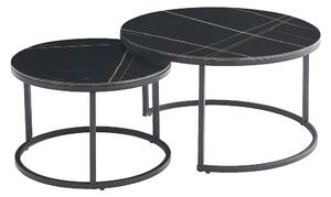 Konferenční stolek Ferrante D, černá
