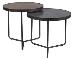 Konferenční stolek Penn, hnědá / černá