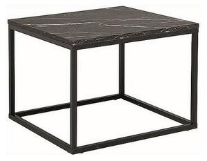 Konferenční stolek Rossi - čtverec, černý mramor
