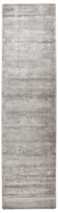 Viskózový koberec 80 x 300 cm světle šedý GESI II