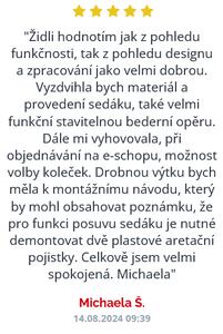 MERCURY kancelářská židle SPINE tmavě šedá s PDH