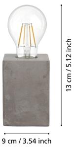 Eglo 49812 - Stolní lampa PRESTWICK 1xE27/60W