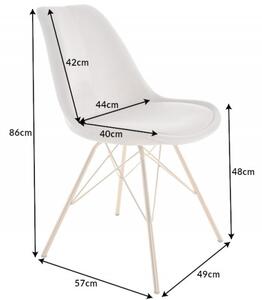Jídelní židle SCANDINAVIA RETRO II šampaňská / zlatá Nábytek | Jídelní prostory | Jídelní židle | Všechny jídelní židle