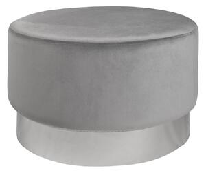 Designová taburetka Rococo 55 cm šedá