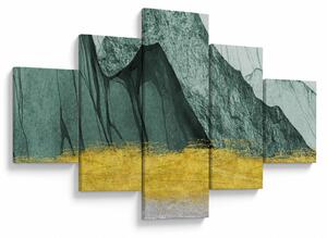 Obraz - Smaragdové hory N⁰2 (125x70 cm)