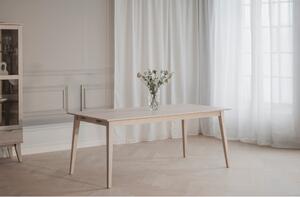 Matně lakovaný dubový jídelní stůl Rowico Filippa, 180 x 90 cm