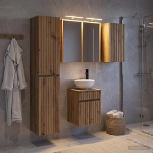 Sada koupelnových skříněk 5 ks Dub artisan Kompozitní dřevo 3407350