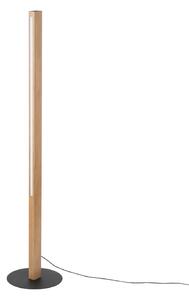 LED podlahová lampa TK 1391 TEO světlé dřevo