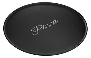 Černý kameninový talíř na pizzu Premier Housewares Mangé