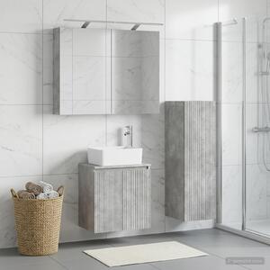 Sada koupelnového nábytku 4 ks Betonově šedá 3407434