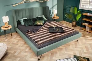 Designová postel Phoenix 180 x 200 cm zelená - Skladem