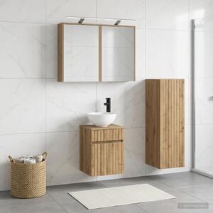 Sada koupelnového nábytku 4 ks Dub artisan 3407470