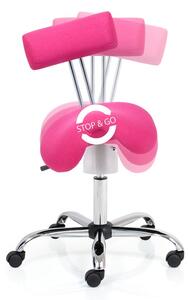 Zdravotní židle Ergo Flex XL, růžová