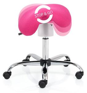 Zdravotní židle Ergo Flex, růžová