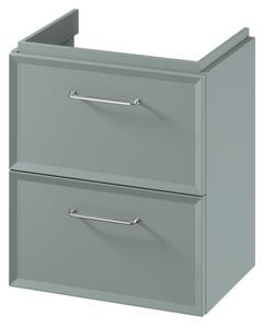 Cersanit S1021-007-Závěs. koup. skříňka pod umyvadlo MILLE SLIM 50x35 cm mintová