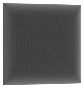 Čalouněný panel Quadra 30x30 cm (tmavě šedá)