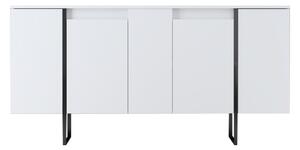 Hanah Home Skříňka Luxe - White, Black, Bílá, Černá