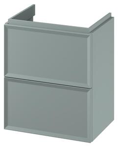 Cersanit S1021-007-Závěs. koup. skříňka pod umyvadlo MILLE SLIM 50x35 cm mintová