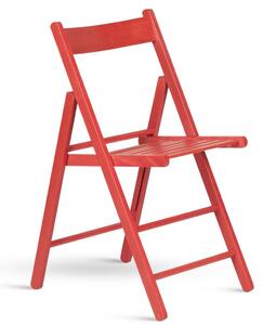 Stima Židle ROBY sklápěcí Odstín: Červená (anilin)