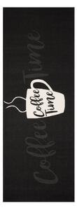 Černý běhoun Zala Living Vibe Coffee Time, 67 x 180 cm