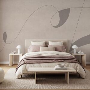 Fototapeta Šedá a černá vířivá čára, Abstraktní fototapety, Populární fototapety, t00855v1 - Tapeko.co.cz