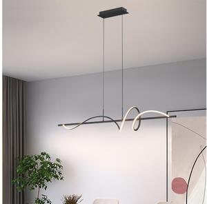 ONLI - LED Lustr na lanku TWIST LED/30W/230V 4000K černá