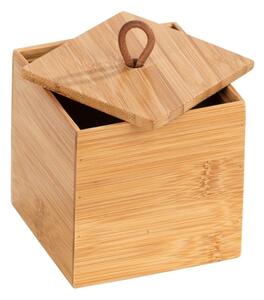 Bambusový box s víkem Wenko Terra, šířka 9 cm