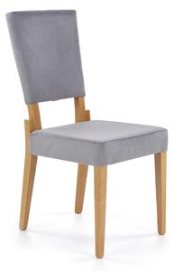 Jídelní židle Sorbus, šedá / dub medový
