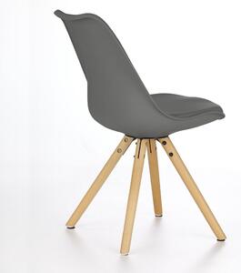 Jídelní židle Amadora, šedá / buk