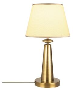 Kovová stolní lampa ve zlaté barvě Opviq lights Samuel