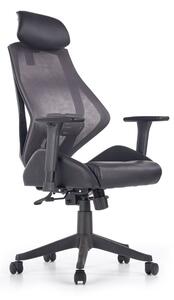 Kancelářská židle Hasel, černá / šedá