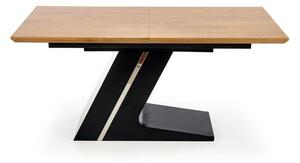 Jídelní stůl Ferguson, přírodní dřevo / černá