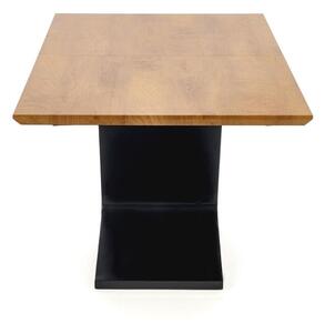 Jídelní stůl Ferguson, přírodní dřevo / černá