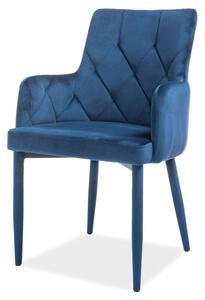 Jídelní židle RACORDU tmavě modrá