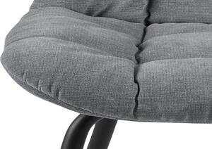 Designová jídelní židle Dalinda šedá