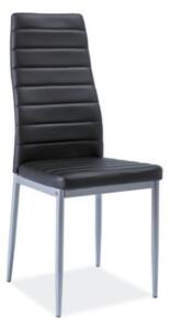Jídelní židle Cronus, černá / šedá