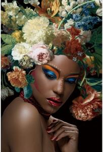 Obraz Flower Woman I 80 x 120 cm, vícebarevná