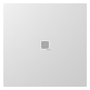 Polysan Polysan, TRENECA sprchová vanička z litého mramoru s možností úpravy rozměru 90x90cm, bílá matná, 84300.11