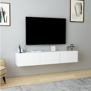 TV stolek/skříňka Dereba (bílá). Akce -25%
