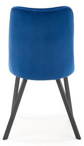 Jídelní židle Nyx, modrá / černá
