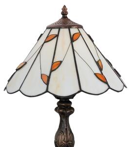 Brilagi - Tiffany vitrážová stolní lampa FOLIA 1xE27/60W/230V