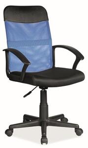 Kancelářská židle Polnaref, černá / modrá