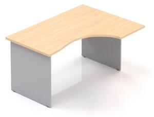 Rohový stůl Visio LUX 136 x 100 cm, pravý, dub