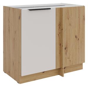 Dolní kuchyňská skříňka Sayla 105 ND 1F BB (kašmír + dub artisan)