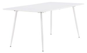 Jídelní stůl Silar, bílá, 180x90x75