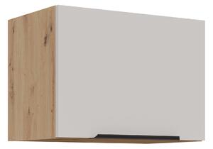 Horní kuchyňská skříňka Sayla 50 GU-36 1F (kašmír + dub artisan)