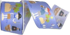 Stuha taftová LITTLE PIRAT 40mm x 2m