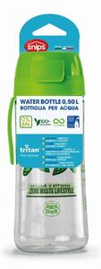 Zelená láhev na vodu Snips Turtle, 500 ml