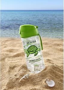 Zelená láhev na vodu Snips Turtle, 500 ml